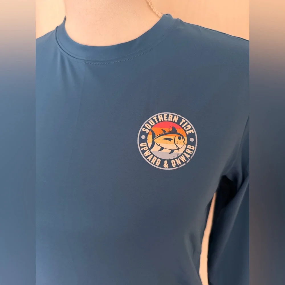 NWT Southern Tide Unisex Youth Long Sleeve, Sz L (12-14)